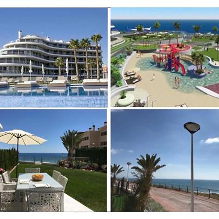 Infinity Luxury Sea View Apartment With Private Garden Arenales del Sol Kültér fotó
