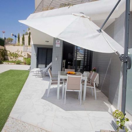 Infinity Luxury Sea View Apartment With Private Garden Arenales del Sol Kültér fotó