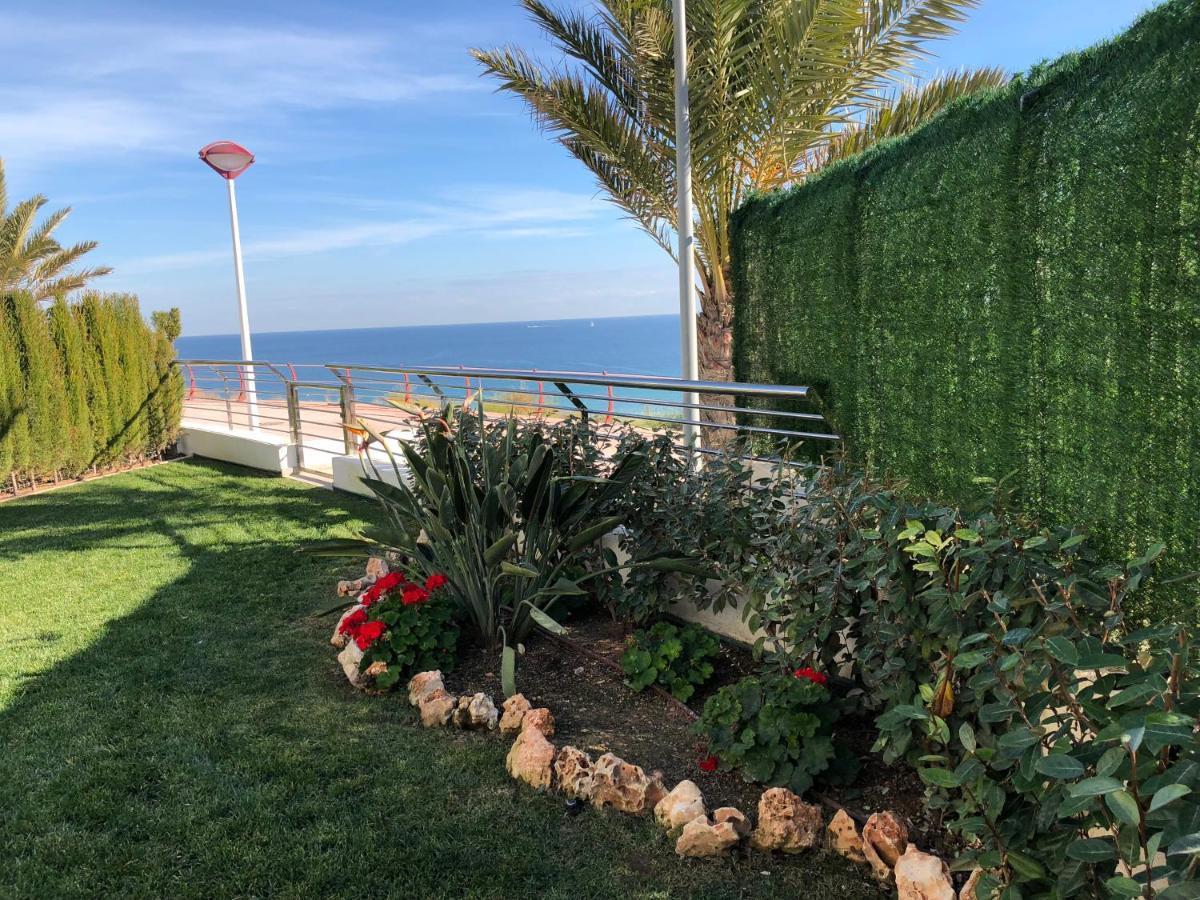 Infinity Luxury Sea View Apartment With Private Garden Arenales del Sol Kültér fotó