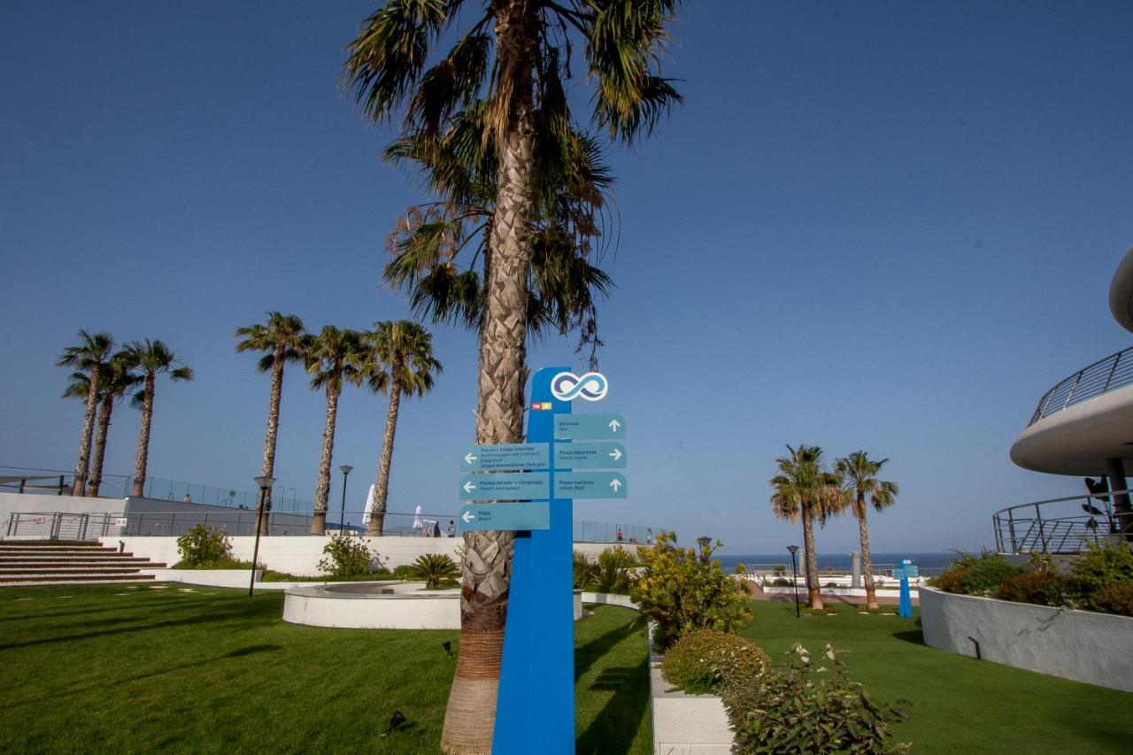 Infinity Luxury Sea View Apartment With Private Garden Arenales del Sol Kültér fotó