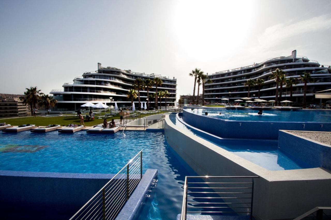 Infinity Luxury Sea View Apartment With Private Garden Arenales del Sol Kültér fotó